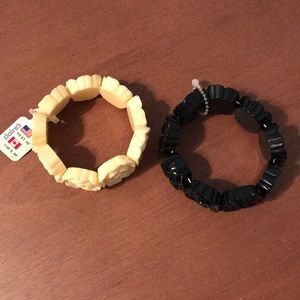 Claire’s rose bracelets